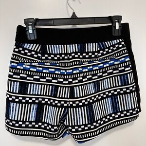 J Crew Shorts with Geometric Print